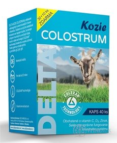 DELTA COLOSTRUM Kozí cps 30+10 zdarma (40 ks)