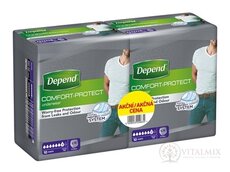 DEPEND NORMAL S/M pro muže DUOPACK natahovací kalhotky 2x10 ks, 1x1 set
