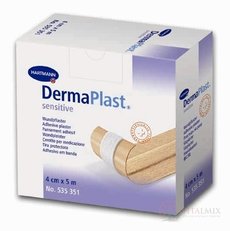 DERMAPLAST SENSITIVE náplast na rány z netkaného textilu (6cm x 5m) 1x1 ks