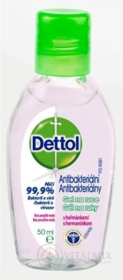 Dettol antibakteriální gel na ruce s heřmánkem 1x50 ml
