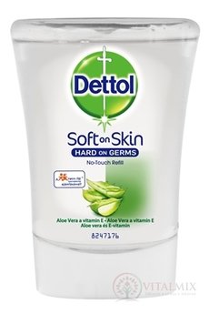 Dettol náplň do bezdotykového dávkovače mýdla Aloe Vera a Vitamin E 1x250 ml