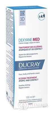 DEXYANE MeD Krém zklidňující reparační krém, ekzém 1x100 ml