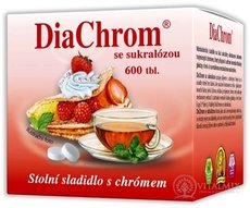 DiaChrom se sukralózou tbl 1x600 ks