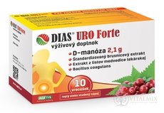 DIAS URO Forte prášek v sáčcích 1x10 ks