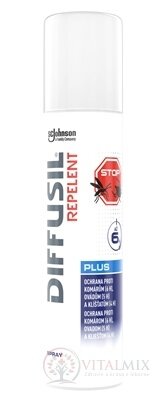 DIFFUSIL REPELENT PLUS SPRAY 1x100 ml