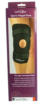 DJ ORTÉZA KOLENA Drytex ECONOMY hinged KNEE fixační, prodyšná (670), vel. M (50-57 cm) 1x1 ks