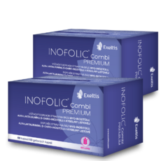 EXELTIS INOFOLIC COMBI PREMIUM 60gel.cps VÝHODNÉ DVOJBALENI /2mes