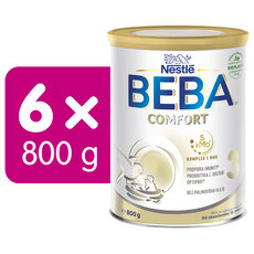 BEBA COMFORT 3, 5HMO, mléko pro malé děti, 800 g 6ks 