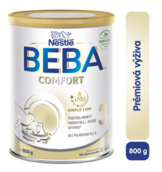 BEBA COMFORT 3, 5HMO, mléko pro malé děti, 800 g