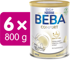 BEBA COMFORT 4, 5HMO, 800 g, 6ks