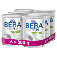 BEBA EXPERTpro AR, speciální výživa při ublinkávání, 6 × 800 g