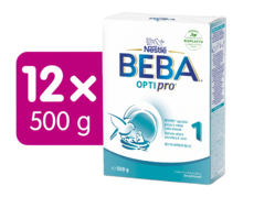 BEBA OPTIPRO® 1 počáteční kojenecké mléko, 500 g, 12x500G