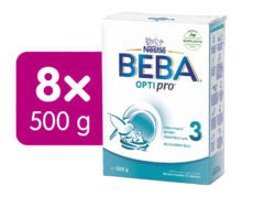 BEBA OPTIPRO® 3 batolecí mléko, 500 g, 8ks