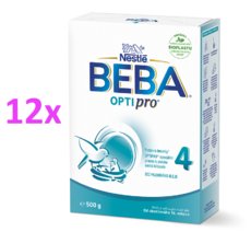 BEBA OPTIPRO 4  500G 12ks