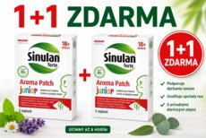 WALMARK Sinulan forte Aroma Patch junior náplast (1x5ks) 1+1 ZDARMA