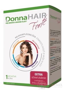 Donna HAIR Forte cps (1 měsíční kúra) 1x30 ks