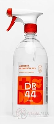 DR.44 OKAMŽITÁ DEZINFEKCE dezinfekční roztok (85% ethanol) 1x1000 ml