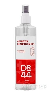 DR.44 OKAMŽITÁ DEZINFEKCE dezinfekční roztok (85% ethanol) 1x60 ml