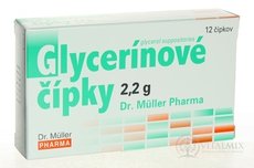 Dr. Müller Glycerinové čípky 2,2 g sup 1x12 ks