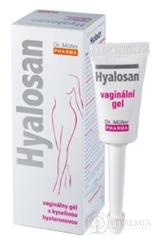 Dr. Müller HYALOSAN vaginální gel s kyselinou hyaluronovou, tubičky 10x7,5 ml