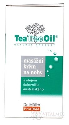 Dr. Müller Tea Tree Oil MASÁŽNÍ KRÉM NA NOHY 1x200 ml