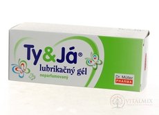 Dr. Müller TY &amp; JÁ Lubrikační GEL neparfemovaný 1x50 ml