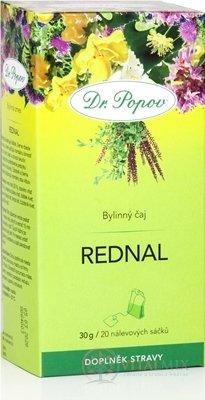 DR. POPOV ČAJ řídnout nálevové sáčky 20x1,5 g (30 g)