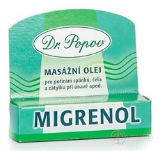 DR. POPOV migrény MASÁŽNÍ OLEJ roll-on1x6 ml