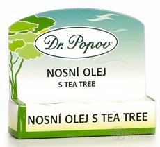 DR. POPOV nosní OLEJ S TEA TREE 1x6 ml