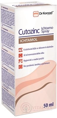Dr. Konrad Cutozinc ichthamol Spray 1x50 ml