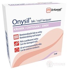 Dr. Konrad Onysil lak na nehty s křemíkem, chitosanem a zinkem 1x5 ml