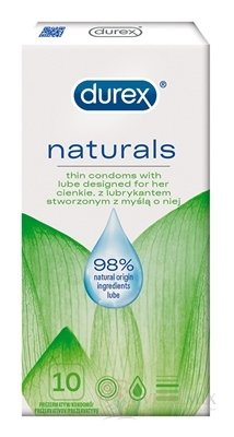 DUREX Naturals kondom 1x10 ks