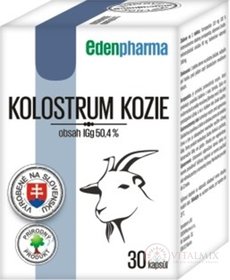 EDENPharma KOLOSTRUM KOZÍ cps 1x30 ks