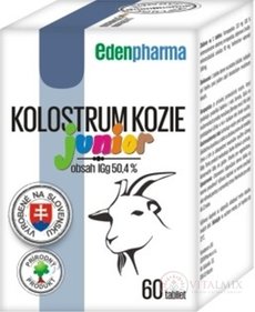 EDENPharma KOLOSTRUM KOZÍ Junior tbl 1x60 ks