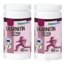 EDENPharma L-KARNITIN 732 mg Duopack tbl 2x60 ks (120 ks)