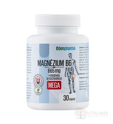 EDENPharma magnézium B6 MEGA cps 1x30 ks