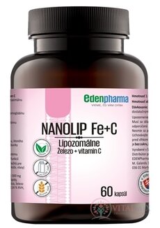 EDENPharma NANOLIP Fe+C cps 1x60 ks