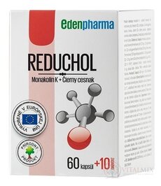 EDENPharma REDUCHOL cps (monakolin + česnek) (inov.2023) 60+10 zdarma (70 ks)