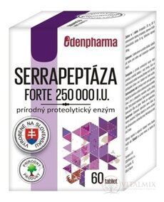 EDENPharma Serrapeptáza forte 250 000 IU tbl 1x60 ks