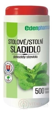EDENPharma STOLNÍ SLADIDLO - Stevia tbl 1x500 ks