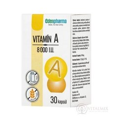 EDENPharma VITAMIN A 8000 IU cps 1x30 ks