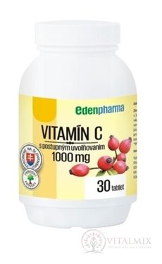 EDENPharma VITAMIN C 1000 mg tbl s postupným uvolňováním 1x30 ks
