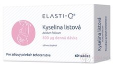 Elasti-Q KYSELINA LISTOVÁ 800 mikrogramů tbl 1x60 ks