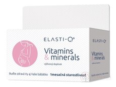 Elasti-Q VITAMINS &amp; MINERALS tbl 1x30 ks