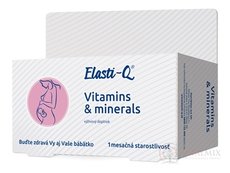 Elasti-Q VITAMINS &amp; MINERALS tbl 1x30 ks