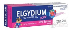 ELGYDIUM KIDS gelová zubní pasta s fluorinolom pro děti (2-6 let) s příchutí lesního ovoce 1x50 ml