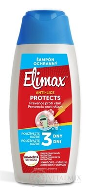 ELIMAX PREVENTIVNÍ ŠAMPON PROTI VŠEM s ochranným účinkem 1x200 ml
