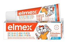 ELMEX DĚTSKÁ ZUBNÍ PASTA do 6 let, s Aminfluorid 1x50 ml