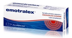 Emotralex rektální mast k léčbě hemoroidů 1x25 g