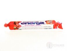 energit hroznový cukr MULTIVITAMIN - JAHODA pastilky 1x17 ks (37,4 g)